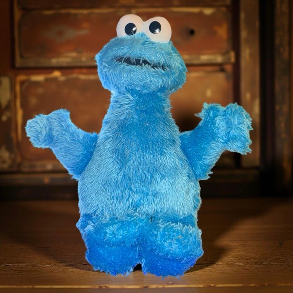 2014 Sesame Street Cookie Monster Plush Toy 6” P14